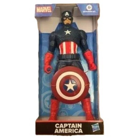 Marvel Avengers Captain America 9-Inch-Scale Super Hero Action Figure NEW in BOX - Picture 1 of 1